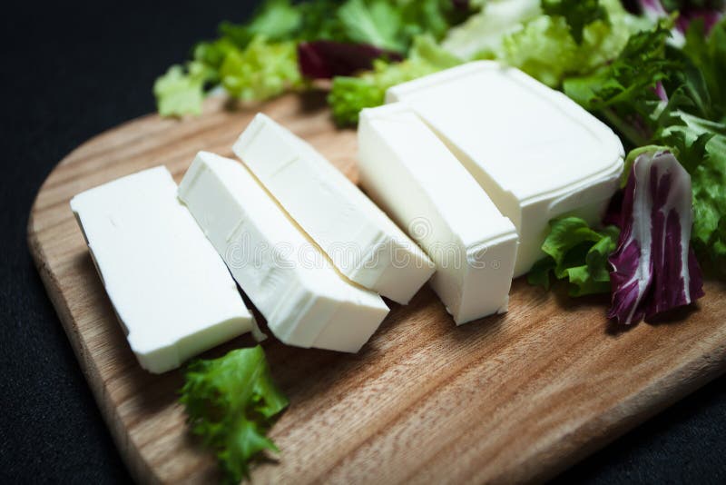 Mediterranean Snack Is Greek Feta Cheese Stock Image Image of greece, calcium 145825599