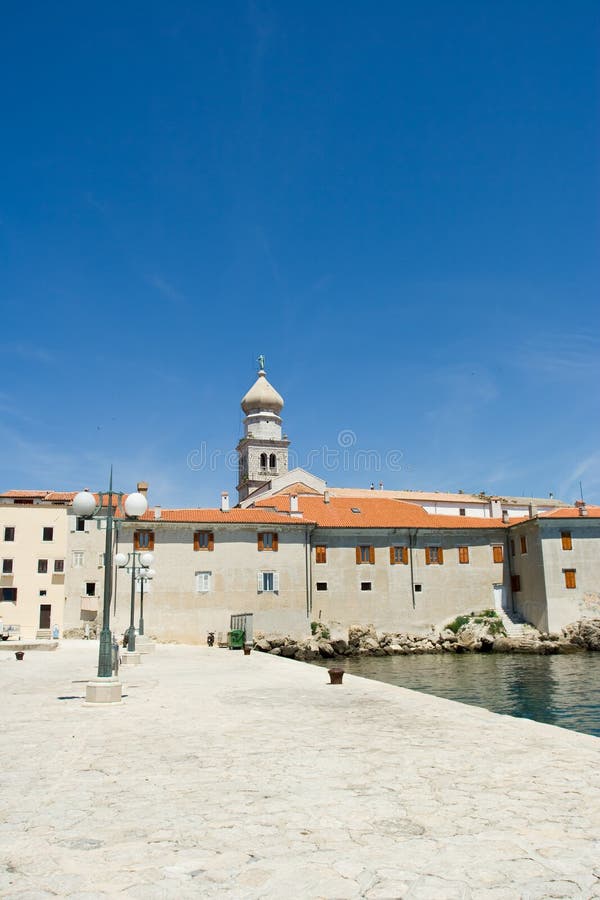 Mediterranean town scene, Croatia