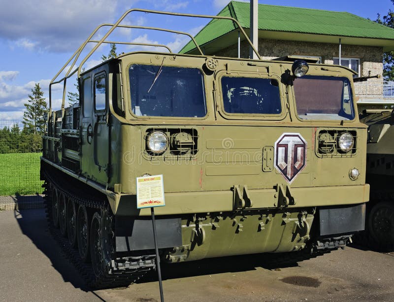 Medium Artillery Tractor ATS59G. Editorial Stock Photo Image of