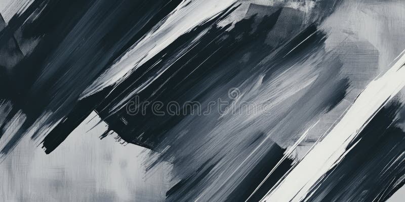 A medium grey background with abstract brushstrokes that intersect and overlap, creating a dynamic royalty free stock photo