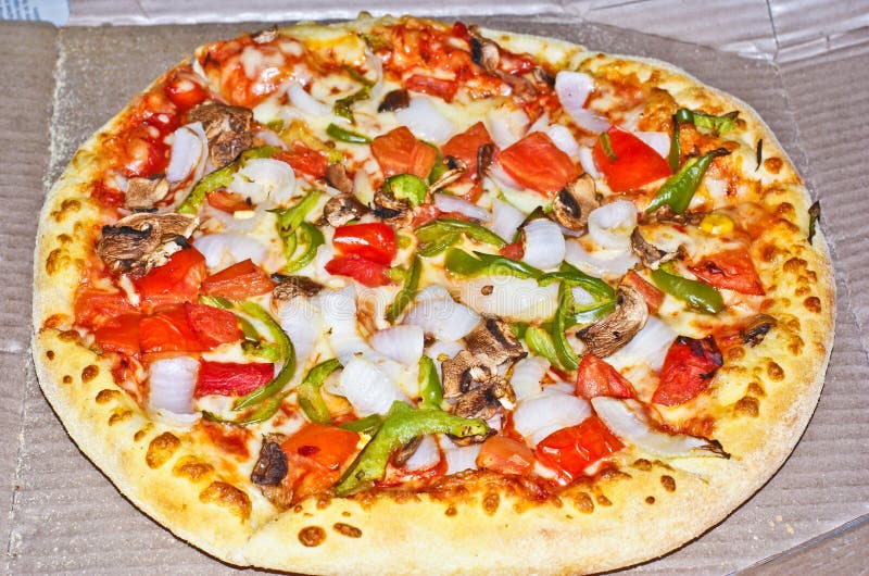 Regular pizza size