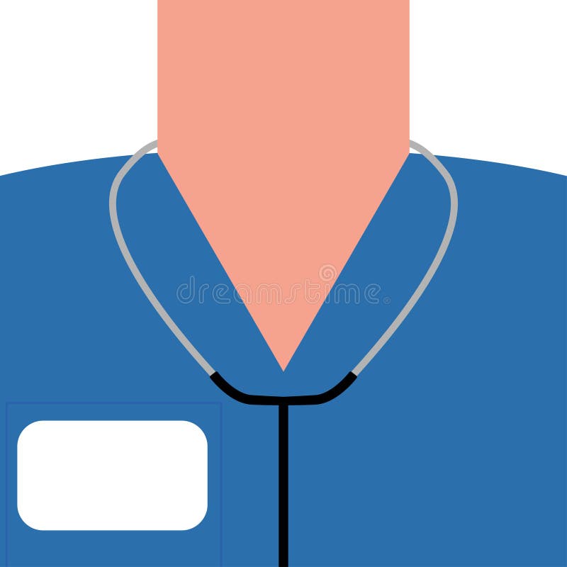 Medizinischer Konzeptdoktor und sein Ausrüstungsvektor lizenzfreie abbildung Medizinischer Konzeptdoktor und sein Ausrüstungsvektor lizenzfreie abbildung