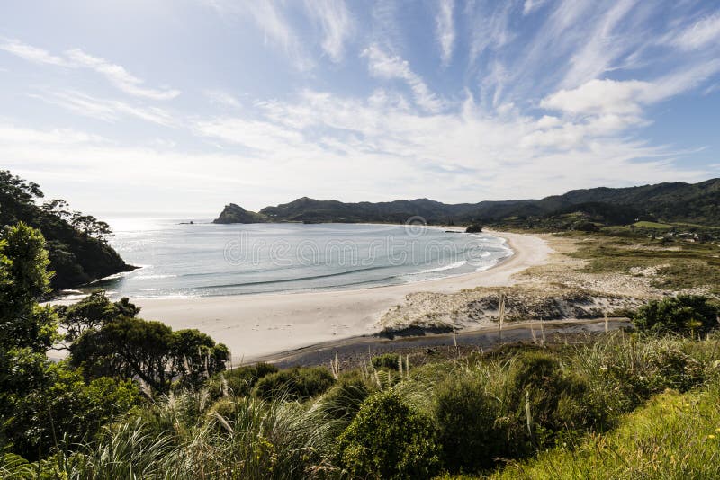 Medlands Beach, Great Barrier Island, NZ Stock Image Image of coast