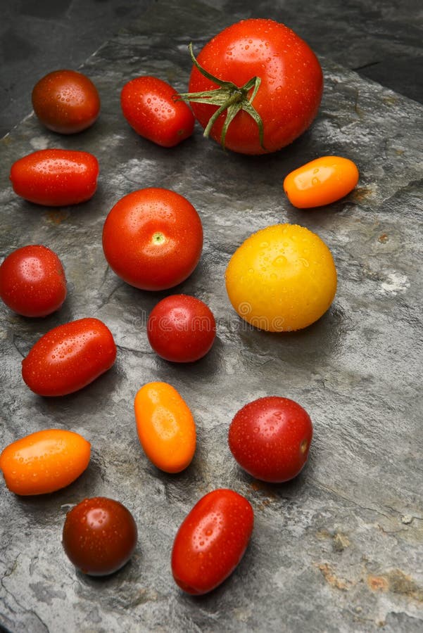 Tomato medley stock image. Image of bell, salad, cherry 3080913