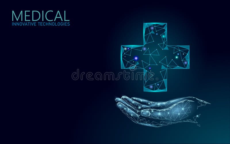 Medycznej przecinającej symbol lekarki online pojęcie Medycznej konsultacji app Sieci opieki zdrowotnej diagnozy geometryczny now ilustracji