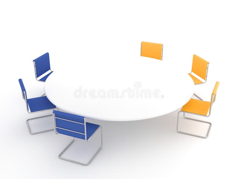 Meeting room stock illustration