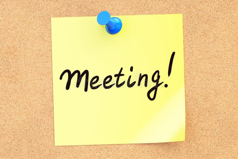 Meeting Reminder Clip Art