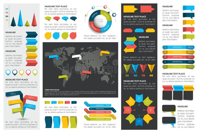 Mega- Satz infographics Elementdiagramme, Diagramme, Kreisdiagramme, Diagramme, Rede sprudelt Ebene und Design 3D stock abbildung Mega- Satz infographics Elementdiagramme, Diagramme, Kreisdiagramme, Diagramme, Rede sprudelt Ebene und Design 3D stock abbildung