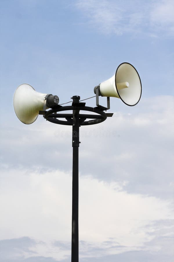 Megaphone stock image. Image of announce, megaphone, broadcast 23555191