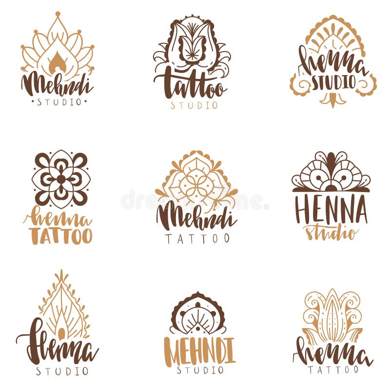 Henna Logo Stock Illustrations 9 002 Henna Logo Stock Illustrations Vectors Clipart Dreamstime