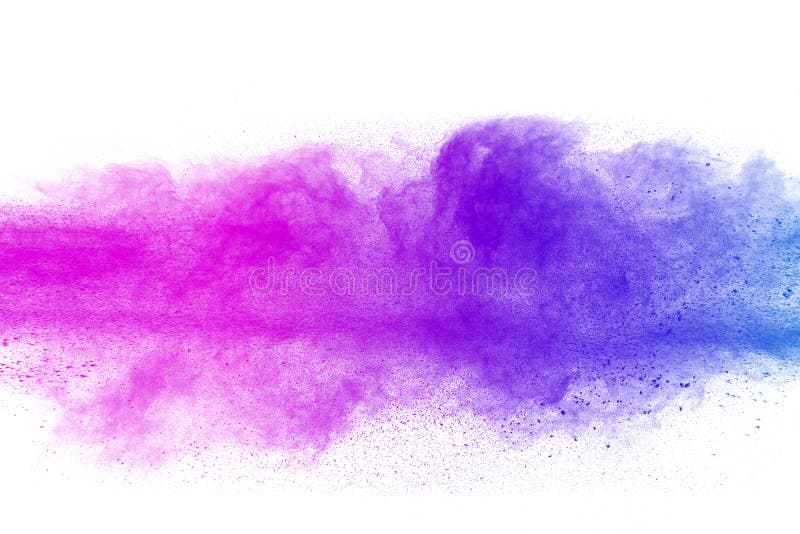 Multicolored powder explosion on white background. Colored cloud. Colorful dust explode. Paint Holi. abstract multicolored dust splatter on white background. Multicolored powder explosion on white background. Colored cloud. Colorful dust explode. Paint Holi. abstract multicolored dust splatter on white background