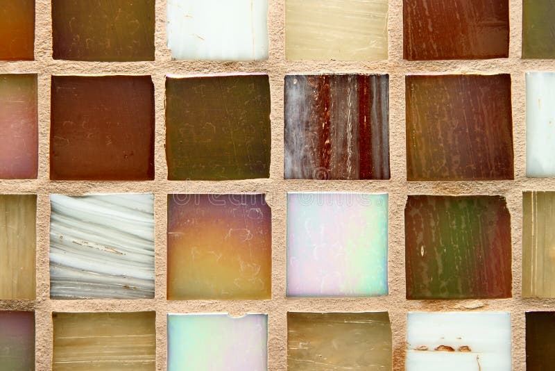 Multicolored tiles background close-up. Multicolored tiles background close-up