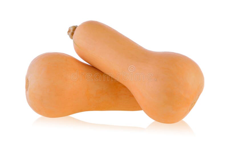 Meia polpa de Butternut fotografia de stock royalty free
