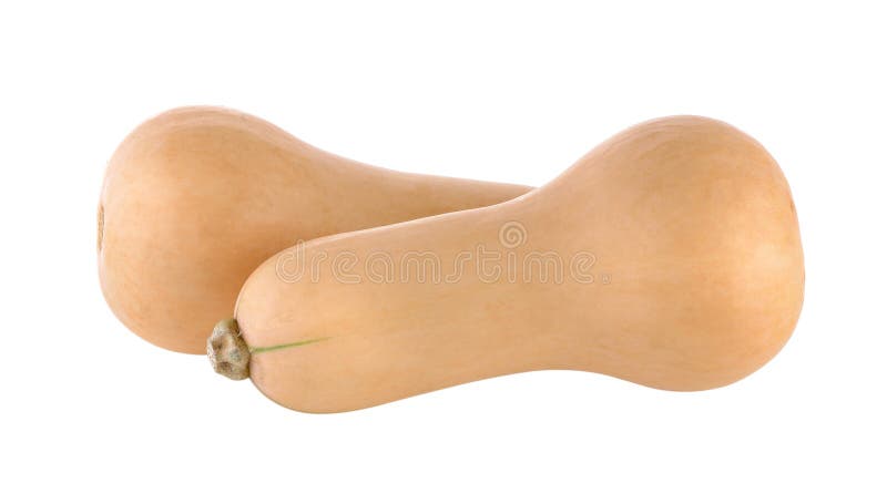 Meia polpa de Butternut fotografia de stock royalty free