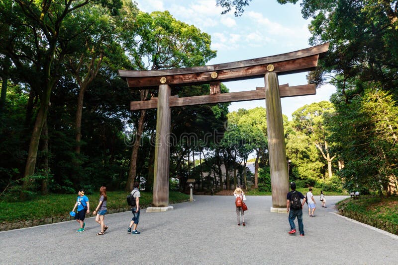 Meiji Shrine-Schrein