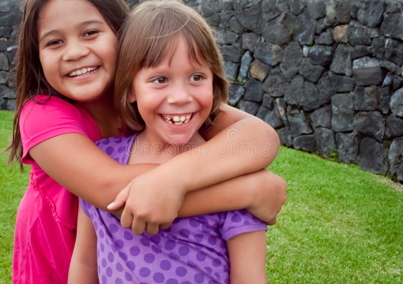 Meilleurs amis images libres de droits