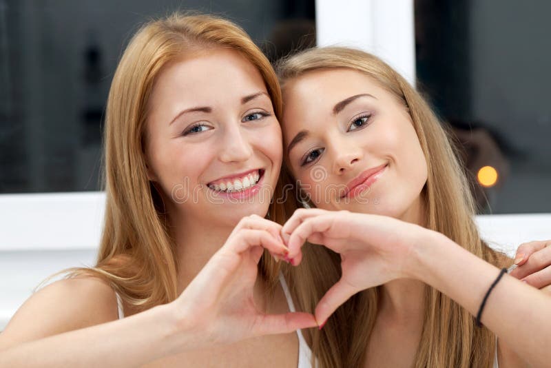 Meilleurs amis photographie stock