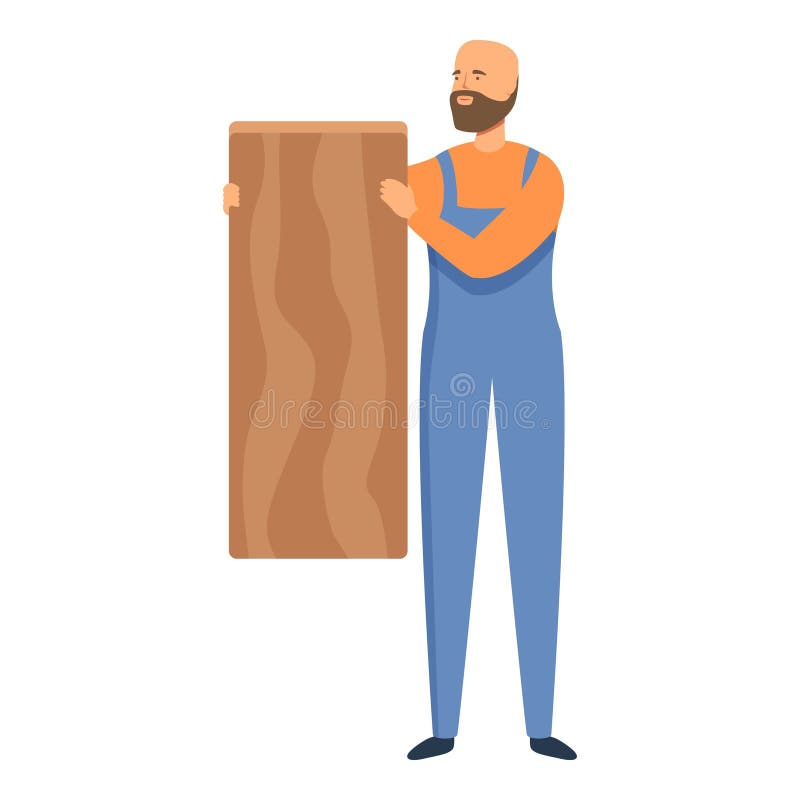 Master carpenter take part of furniture icon cartoon vector. Home assembly. Service fixing. Master carpenter take part of furniture icon cartoon vector. Home assembly. Service fixing