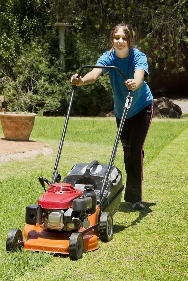 As the summer rains start the regular chores of tending to the lawn are a regular weekend activity. Also a great way for young teens to start earning some extra cash â€¦. As the summer rains start the regular chores of tending to the lawn are a regular weekend activity. Also a great way for young teens to start earning some extra cash â€¦