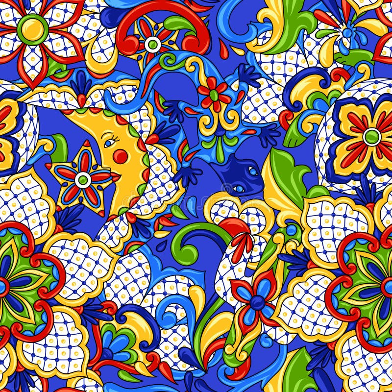 meksykanina bezszwowy deseniowy ilustracji meksykanina bezszwowy deseniowy ilustracji