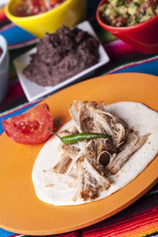 Meksykanina Cochinita pibil fotografia stock Meksykanina Cochinita pibil fotografia stock
