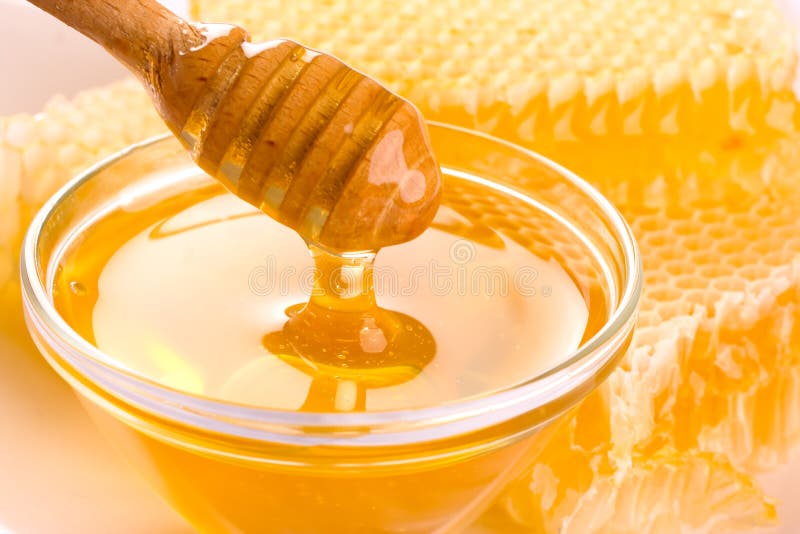 Image of fresh honey products, closeup. Image of fresh honey products, closeup