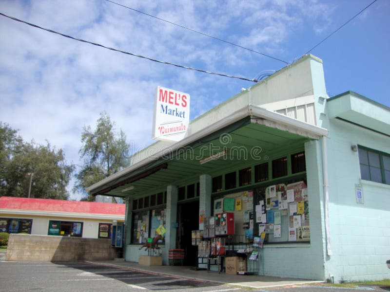 Mel's Market, Waimanalo royalty free stock images Mel's Market, Waimanalo royalty free stock images