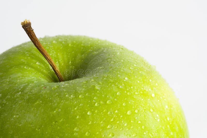 Mela verde immagine stock. Immagine di verde, frutta, dieta 826821