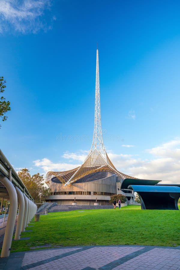 Arts Centre Melbourne editorial image. Image of australia 93738365