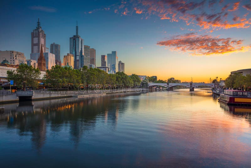 Melbourne. royalty free stock photo