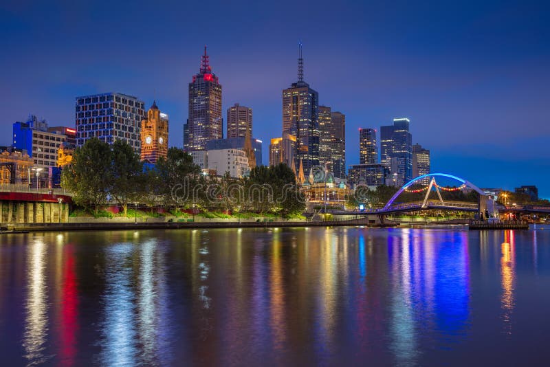 Melbourne. stock photography