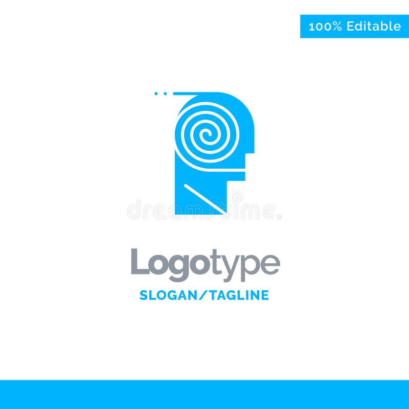 Melhor, compreensão, definição, aprendendo, estudo Logo Template contínuo azul Lugar para o Tagline ilustração do vetor Melhor, compreensão, definição, aprendendo, estudo Logo Template contínuo azul Lugar para o Tagline ilustração do vetor