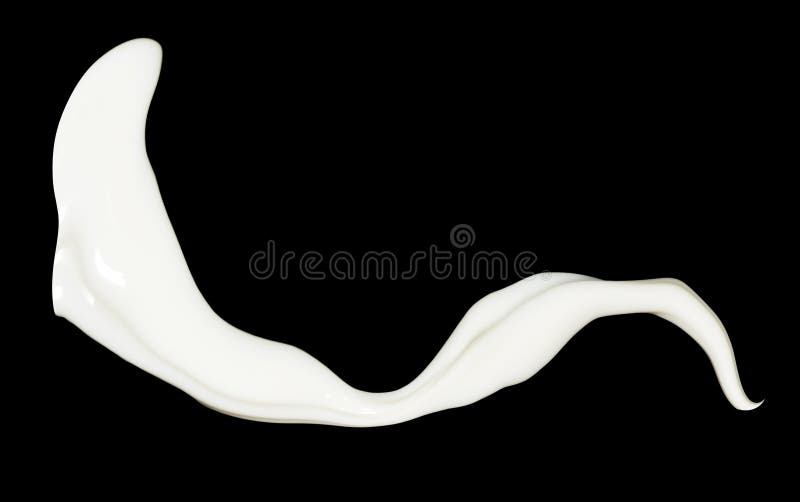 Melk op een zwarte achtergrond royalty-vrije stock afbeeldingen