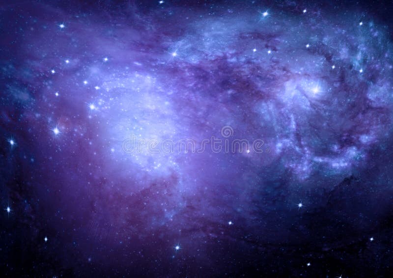 Melkweg in een vrije ruimte