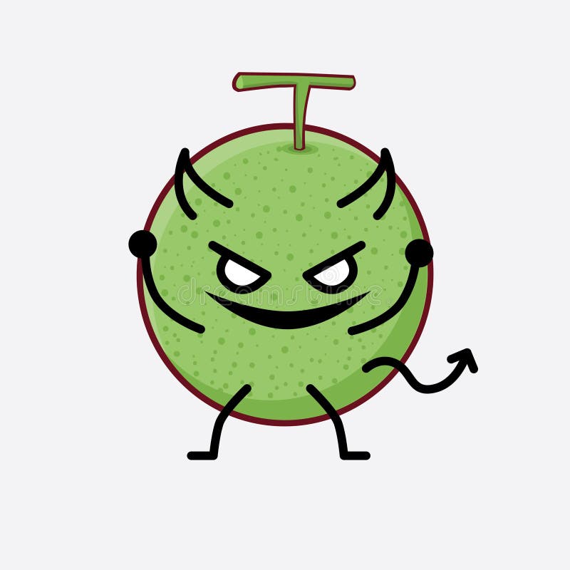 Melon Head stock vector. Illustration of punker, stylist 21020304