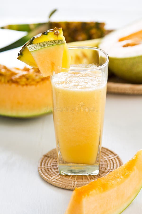 Honey Melon Juice stock photo. Image of nutrition, calories 19373764