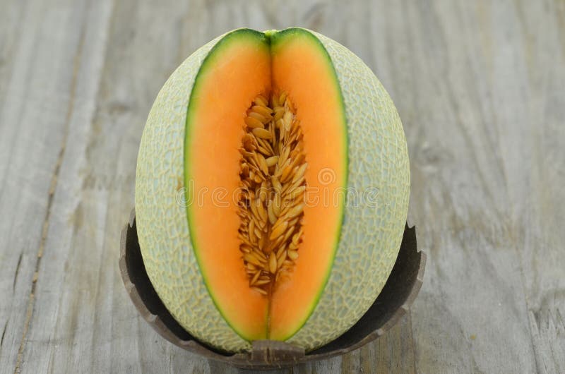 Melon, Sweet, Cool is Good for Health Stock Image Image of green