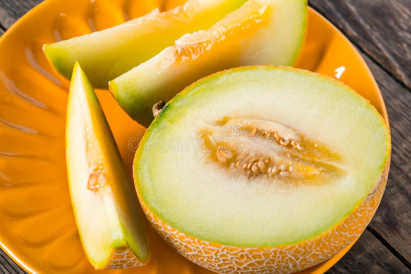 Melon stock photo. Image of ripe, organic, sliced, diet 73897958