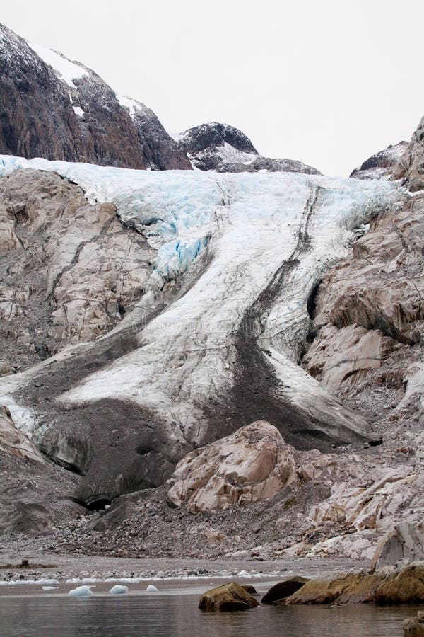 Melting ice cap stock image. Image of argentina, snow 17444303