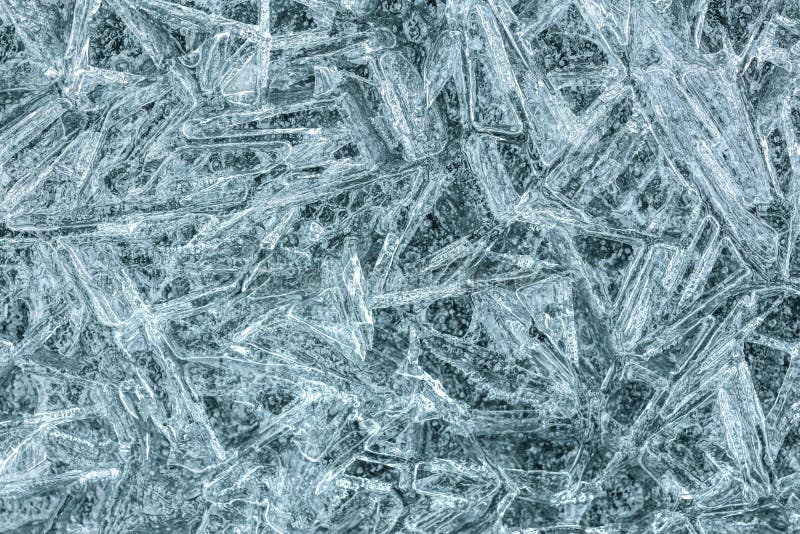 Melting Ice Crystals Macro View Stock Image Image of pattern, outdoor 133845543