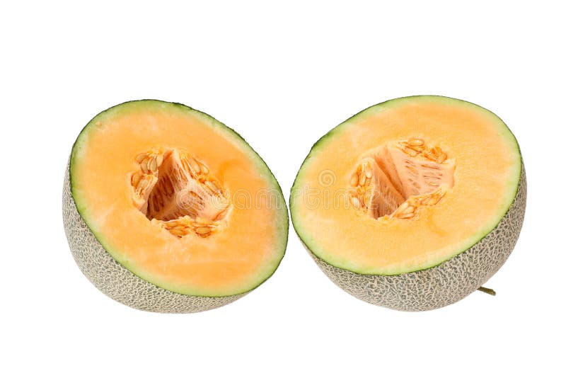Melón Cantaloupe Melón Hami fotos de archivo