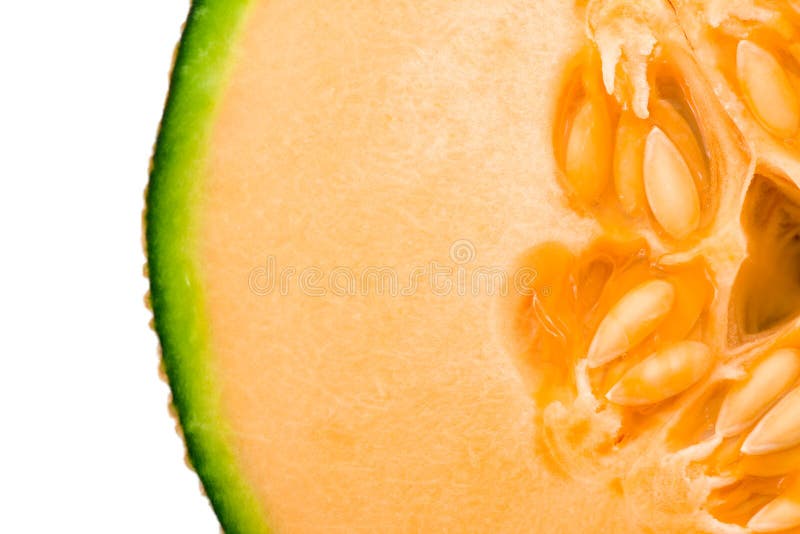 Melón cantalupo imagenes de archivo