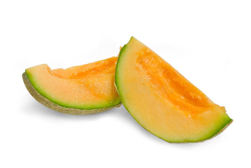 Melón cantalupo fresco fotografía de archivo