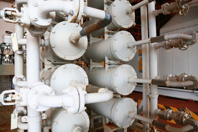 Membrane Element for Water Maker Unit. the Equipment for Clean and