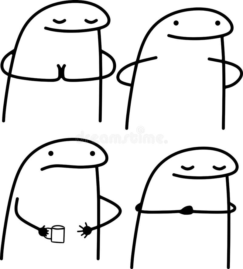 Meme Internet : Aniversário Feliz Do Flork Pack. Ilustração do Vetor -  Ilustração de fêmea, partido: 252102785