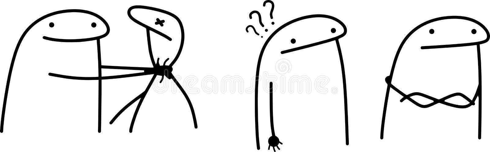 Meme Internet : Aniversário Feliz Do Flork Pack. Ilustração do Vetor - Ilustração de fêmea, partido: 252102785