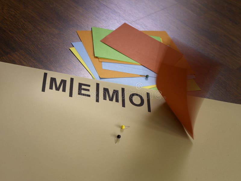 Memo Board Picture. Image 2078436