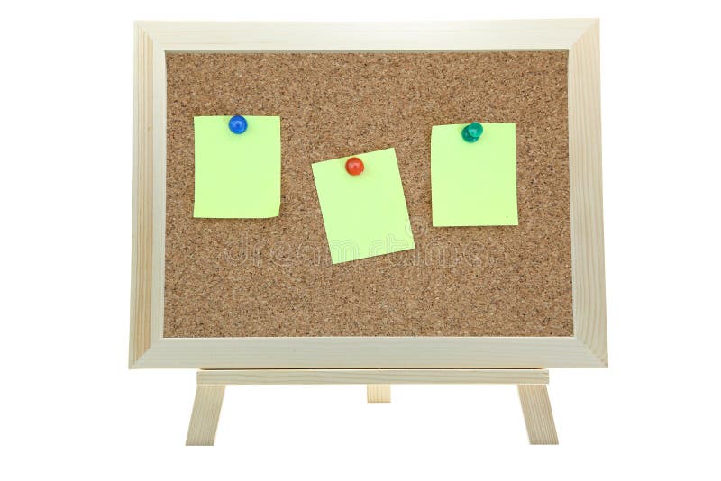 Memo notice cork board