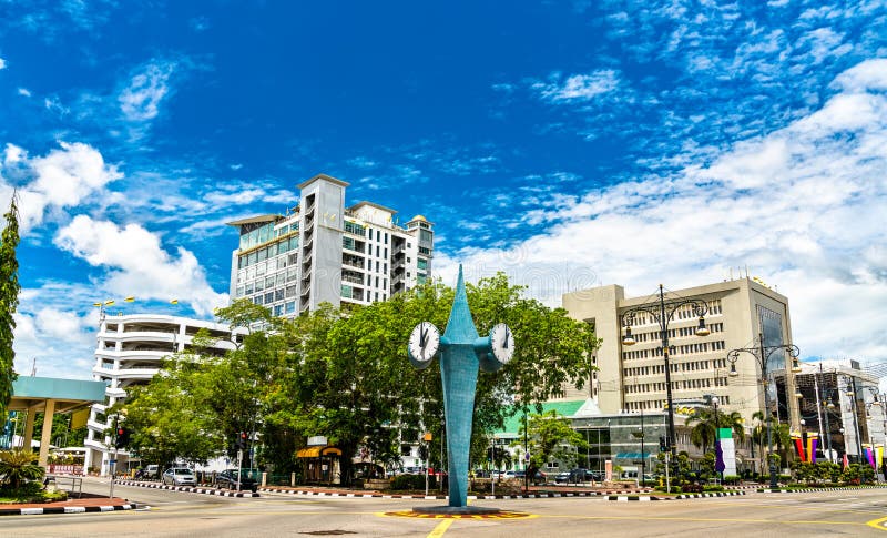 Memorial Clock in Bandar Seri Begawan, Brunei