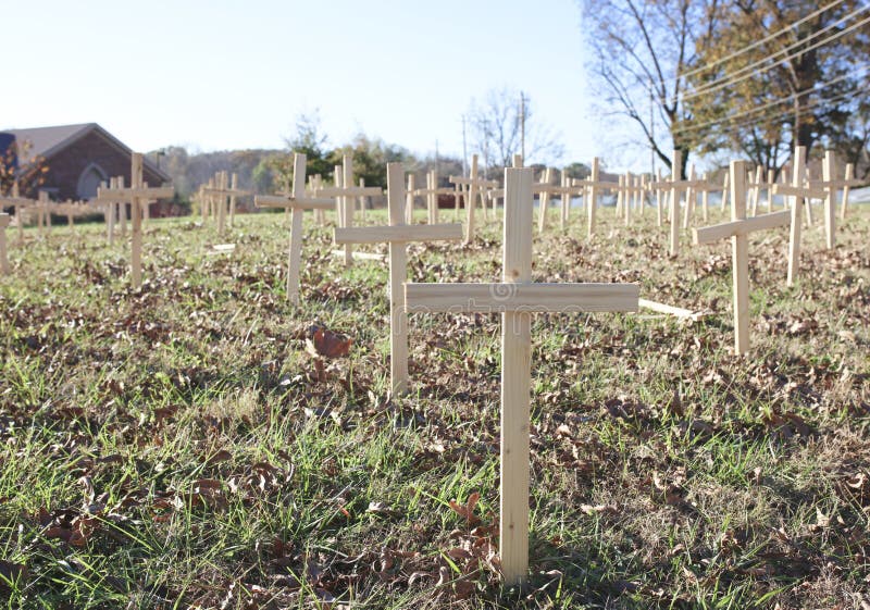 Homicide Victims Crosses